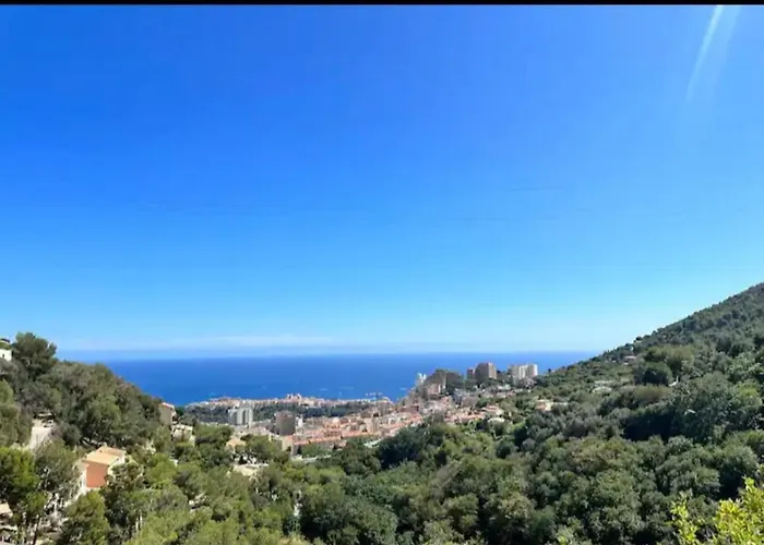 10 Min De Monaco Petite Maison Avec Jardin Vue Mer Et Rocher De Monaco